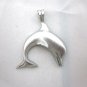 PEWTER Pendant Ciondolo Anhänger Dolphin делфин delfino Delphin höfrungur W9