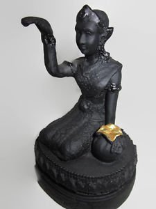 Nangkwak Thai Lucky Lady Amulets Statue Buddha lek nam phi Devine Household Girl
