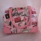 Fashion Womens Purses Shoulder Handbags حقيبة  Geldbörse Pink Travel theme P10