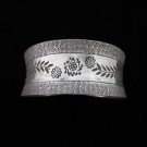 Fine Fashion Bracelet Thai Silver Band Armreif bilezik brazalete Hill Tribe B17