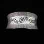 Fine Fashion Bracelet Thai Silver Band Armreif bilezik brazalete Hill Tribe B17