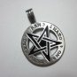 Fashion Men Jewelry Pendants Ciondolo Anhänger Pewter Magical Circle Star PC20