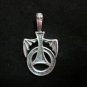 Fashion Pendant Ciondolo Anhänger Metal PEWTER Holy Angel Wing Biker Hipster PB4