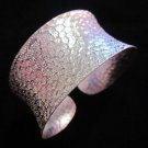 Fine Fashion Silver Bracelet Bangle Thai Cuff Hill Tribe Polka dots Armreif B29