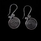 Ohrringe Silber Schmuck Fashion Spiral Coil Argento Silver Earrings Fancy ER150