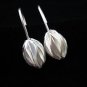 Fashion Silver Earrings Pong Pong Othalanga Cerbera odollam Shape Ohrringe ER161