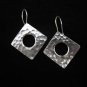 Ohrringe Silber Schmuck Fashion Silver Earrings Quadrangle Thai Hill tribe ER144