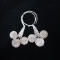 Thai Hill Tribe Earrings Fine Silver karen tribal Egyptian style E58