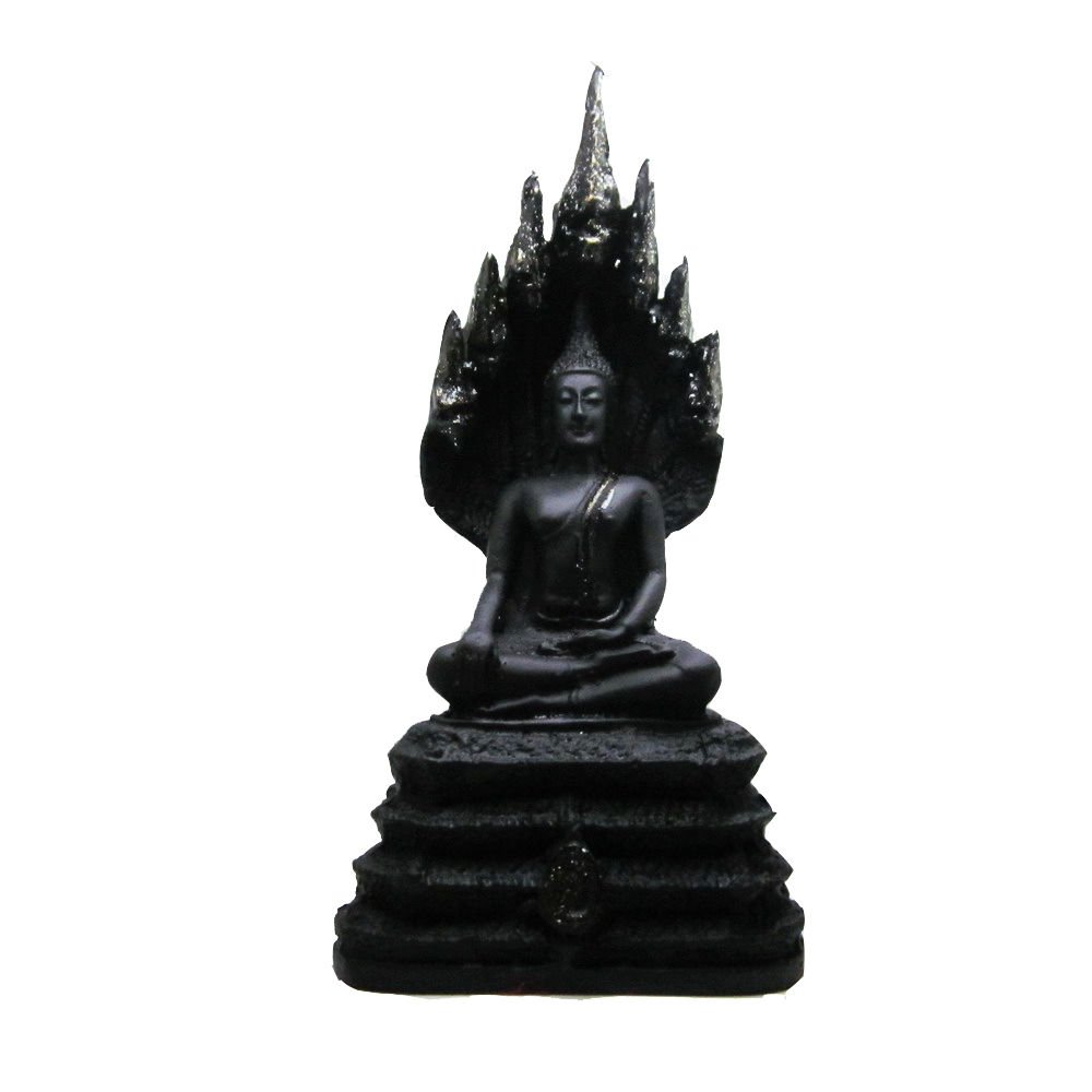 Buddhism Statues & Figures Thai Phra Nak Prok 7 Naga Heads Saturday Sculpture