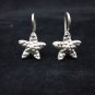 Thai Hill Tribe Earrings Fine Silver karen tribal Star