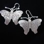 Thai Hill Tribe Earrings Fine Silver tribal Butterfly ER141