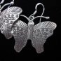 Thai Hill Tribe Earrings Fine Silver tribal Butterfly ER141