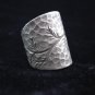 Fine Silver Rings THAI HANDMADE KAREN HILL TRIBE Hammered Dome