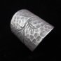 Fine Silver Rings THAI HANDMADE KAREN HILL TRIBE Hammered Dome