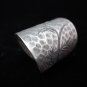 Fine Silver Rings THAI HANDMADE KAREN HILL TRIBE Hammered Dome