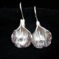 Fine Silver Earrings Ohrringe Schmuck Argento Flowers Butterfly Pea bluebellvine