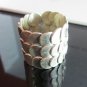 Fine Silver Rings Hill tribe Karen Argento Anello Band Tribal  flake Scale L31