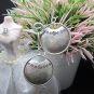 Thai Hill Tribe Earrings Pure Silver Ethnic Tribal Round podduang R510