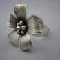 Fine Silver Rings Hill Tribe Kuchi Floral Gift Adjustable Size