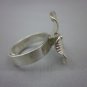 Fine Silver Rings Hill Tribe Kuchi Floral Gift Adjustable Size