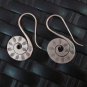 Thai Hill Tribe Earrings Fine Silver argento orecchini oorbellen S Spiral Retro