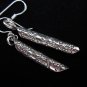 Fine Silver Earrings Hill tribe Karen Tribal Tube Rolls Gypsee Bohemiens Styles