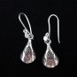 Fine Silver Earrings Hill tribe Jewelry Dangle Tube By Leelaveera