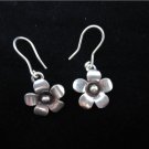 Thai Hill Tribe Earrings Fine Silver Lovely Flowers Florals Clover