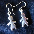 Fine Silver Earrings Hill Tribe Lover Wedding Theme Valentines Gift