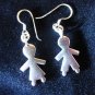 Fine Silver Earrings Hill Tribe Lover Wedding Theme Valentines Gift