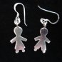 Fine Silver Earrings Hill Tribe Lover Wedding Theme Valentines Gift