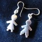 Fine Silver Earrings Hill Tribe Lover Wedding Theme Valentines Gift