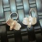 Thai Hill Tribe Earrings Fine Silver Genuine Cute Dragonfly libel