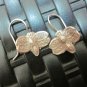 Thai Hill Tribe Earrings Fine Silver Genuine Cute Dragonfly libel