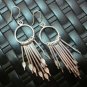 Thai Hill Tribe Earrings Fine Silver Genuine Chandelier Wedding women