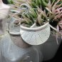 Thai Hill Tribe Earrings Pure Silver Ethnic Huggies Styles Curve R504