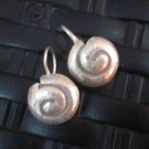 Fine Silver Earrings Hill Tribe Karen argento orecchini oorbellen Spirale Spiral