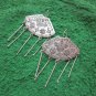 Thai Hill Tribe Earrings Fine Silver Dangle Big Rectangle CS8125911111