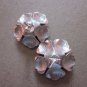 Thai Hill Tribe Earrings Fine Silver STUD Flower Flora Pedals CS916041