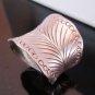 Fine Silver Rings Hill tribe Karen Argento Anello Band Feather Rolle Leaf L18
