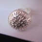 Fine Silver Rings Hill tribe Karen Argento Anello Band Circle Emboss Polish L25