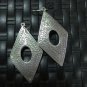 Thai Hill Tribe Earrings Fine Silver Vintage Precious Tribal Drop Dangle CS2124