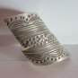 Fine Silver Rings Hill tribe Karen Argento Anello Vintage Band BOHO Rolle L08