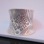Fine Silver Rings Hill tribe Karen Argento Anello Band Trbal Boho Engraved L28