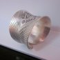 Fine Silver Rings Hill tribe Karen Argento Anello Band Trbal Boho Engraved L28