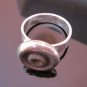 Fine Silver Rings Hill tribe Karen Argento Anello Band Circle Spirale Rolle L16