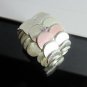 Fine Silver Rings Hill tribe Karen Argento Anello Band Tribal Flake Scale L40