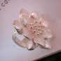 Fine Silver Rings Hill tribe Karen Argento Anello Band Flower Flora polished L24