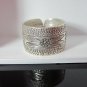Fine Silver Rings Hill tribe Karen Argento Anello Engraved BoHO Tribal Craft L04