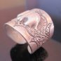 Fine Silver Rings Hill tribe Karen Argento Anello Elephant emboss Tribal L12